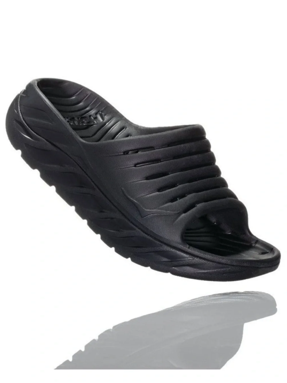 HOKA Ora Recovery Slides sandals black Mens 9